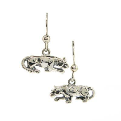 Lion Statue Dangle Earrings