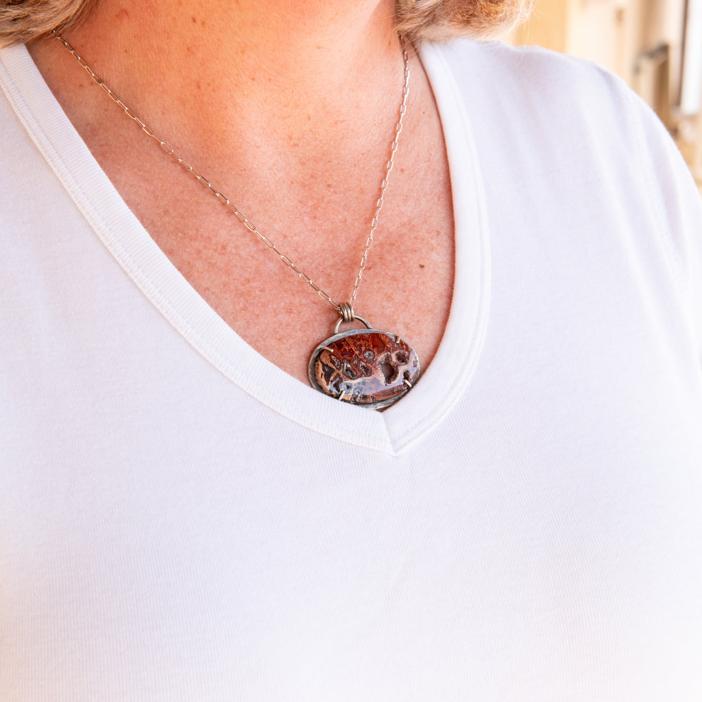 Petrified Wood Necklace