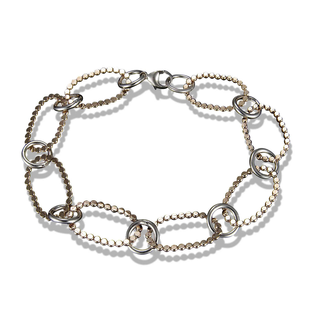 Dot Bracelet-2 Tone