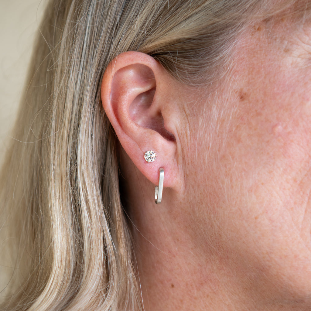 Paperclip Hoop-Small