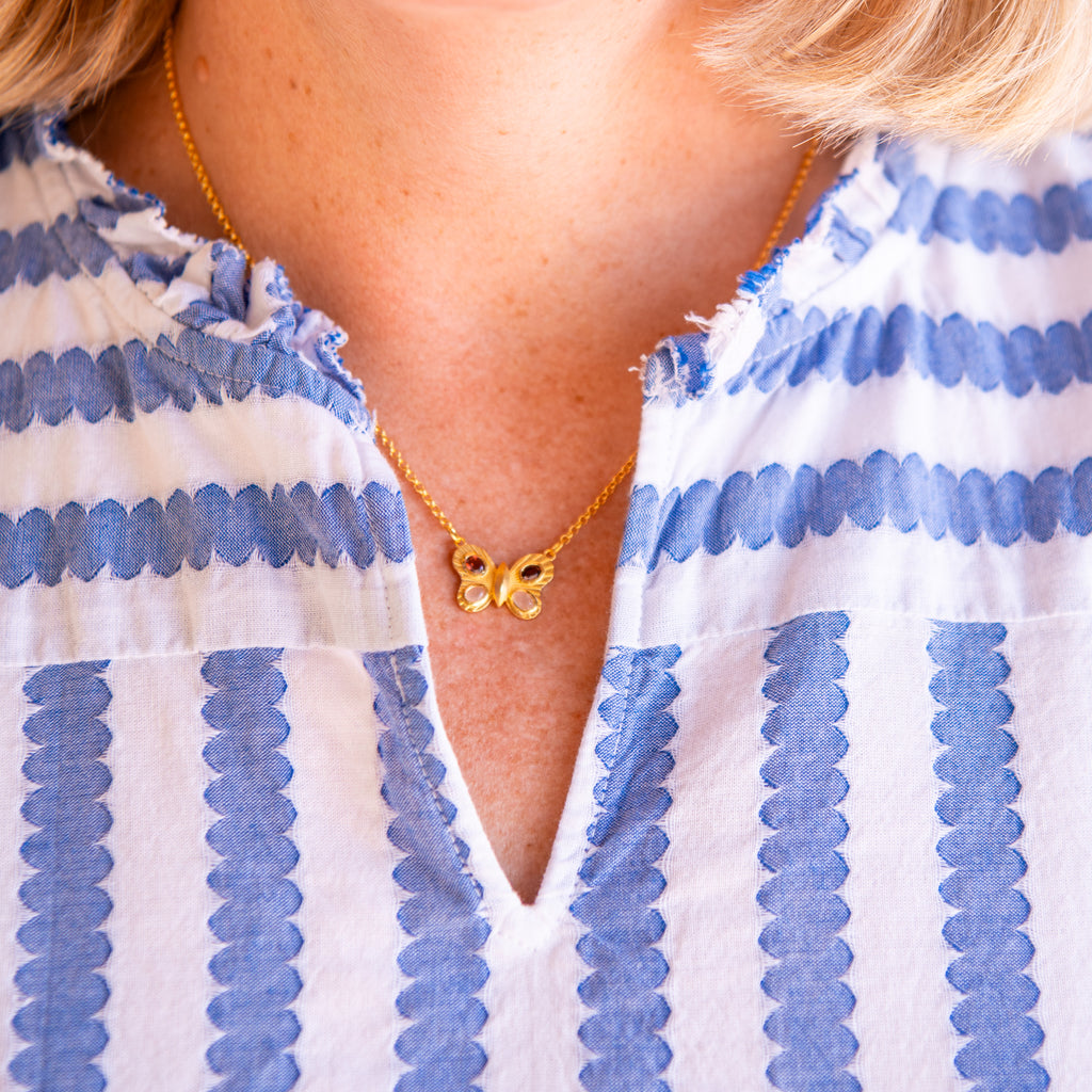 Blue Topaz Butterfly