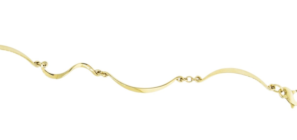 14kt Gold Gentle Wave Bracelet
