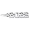 Sterling Silver 2025 Charm