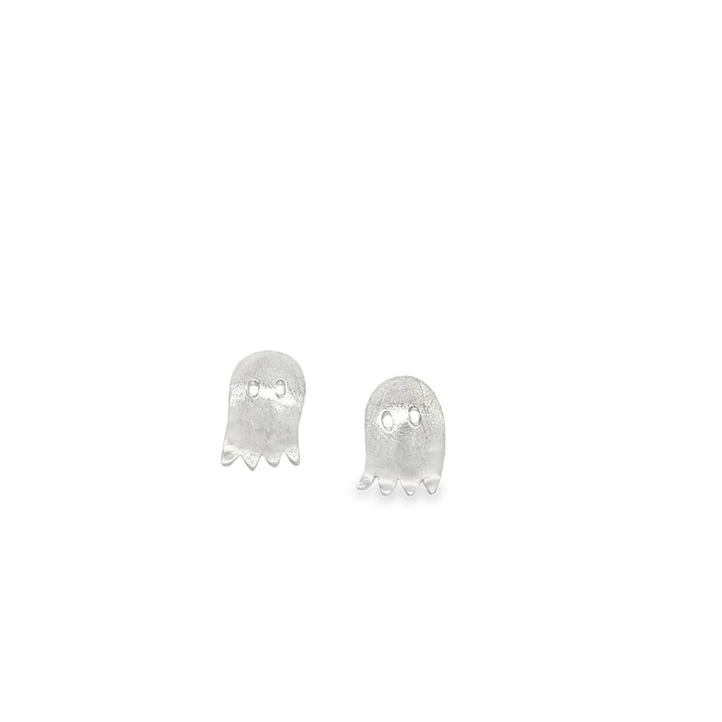 Silver Ghost Earrings