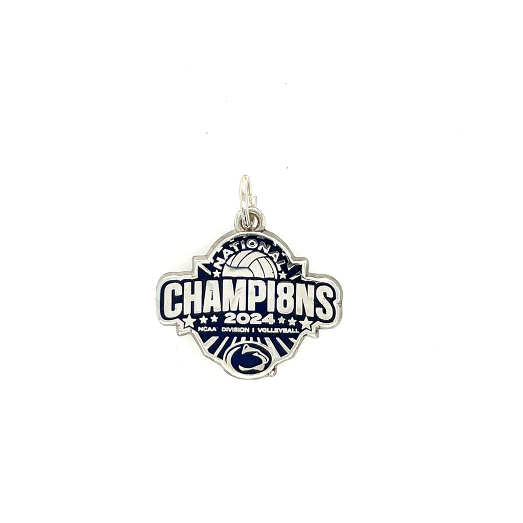 Blue Enamel PSU Women’s Volleyball National Champion Charm