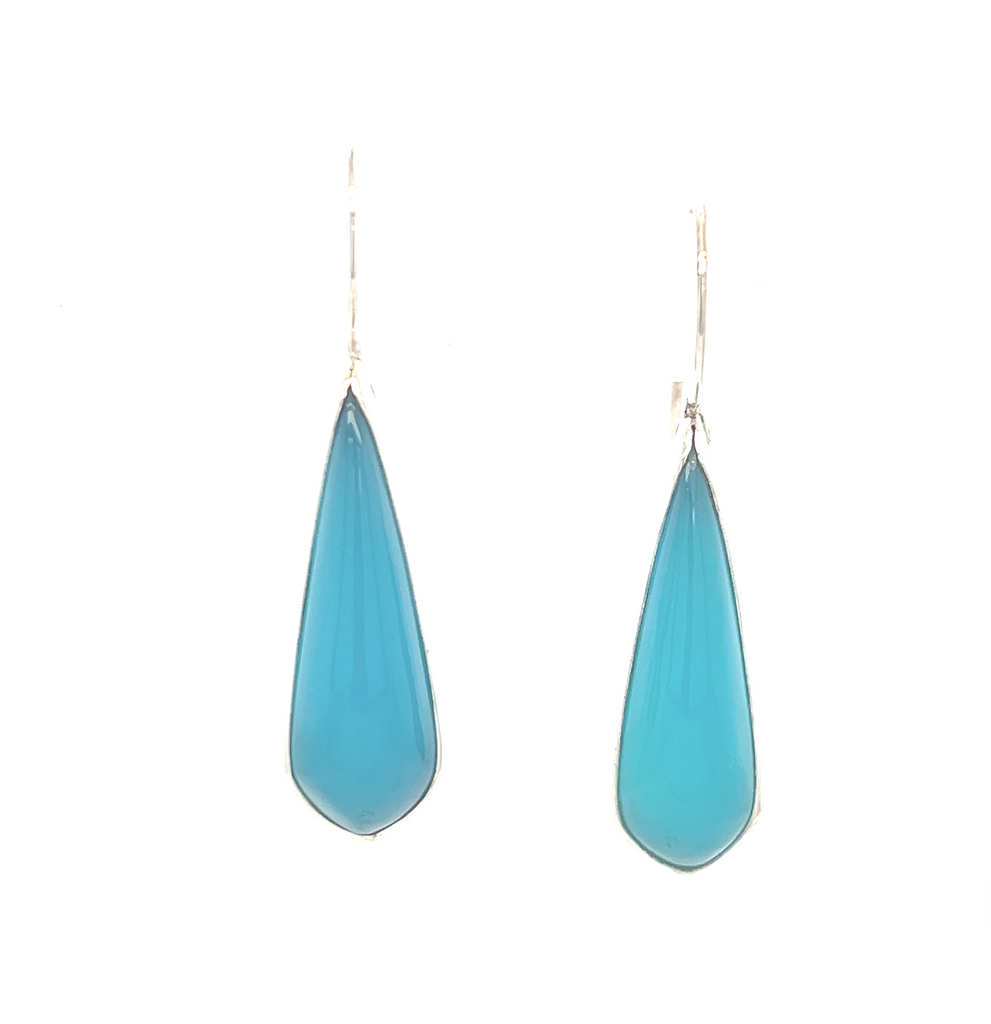 Ice Agate Drop Earrings